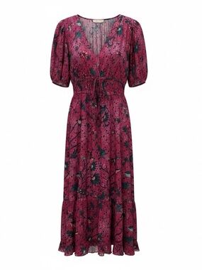 mariam silk bias cut flutter sleeve dress Ulla Johnson | Dresses | Mariam Silk Bias Cut Flutter Sleeve Dress Peony  Never Worn